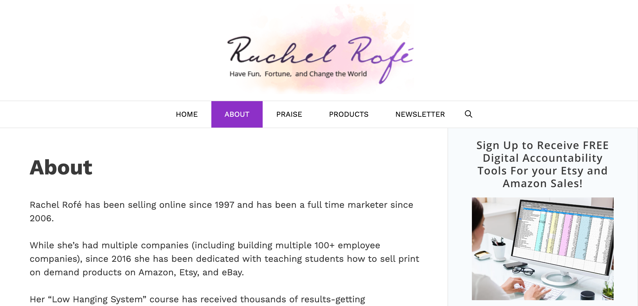 Rachel Rofe scam